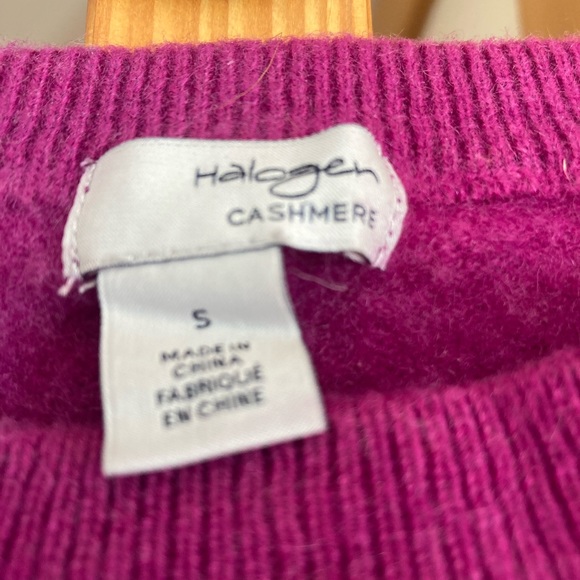 Halogen Cashmere Crew Neck sweater - Picture 2 of 2
